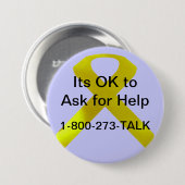 Zelfmoordbewustzijn Help Button (Voorkant /achterkant)