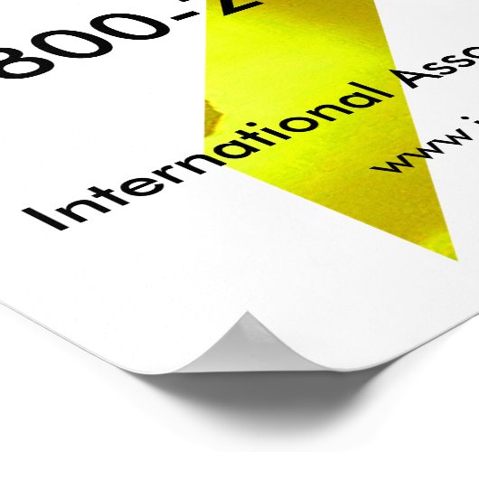 Zelfmoordbewustzijn Help Poster (Hoek)