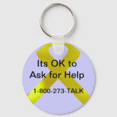 Zelfmoordbewustzijn Help Sleutelhanger (Voorkant)