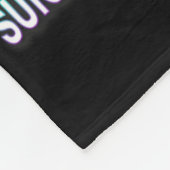 Zelfmoordbewustzijn hoop acroniem Hold On Pain End Fleece Deken (Hoek)