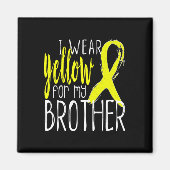 Zelfmoordbewustzijn ik heb geel Draag voor mijn BR Magneet (Voorkant)