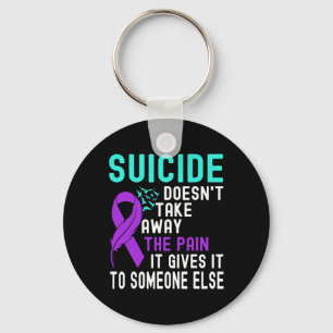 Zelfmoordbewustzijn Mental Health Suicide Preventi Sleutelhanger