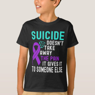 Zelfmoordbewustzijn Mental Health Suicide Preventi T-shirt