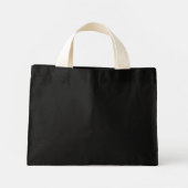 Zelfmoordbewustzijn Mini Tote Bag (Achterkant)