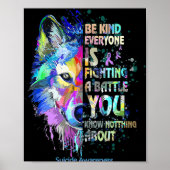 Zelfmoordbewustzijn moet je wel bewust zijn iedere poster (Voorkant)