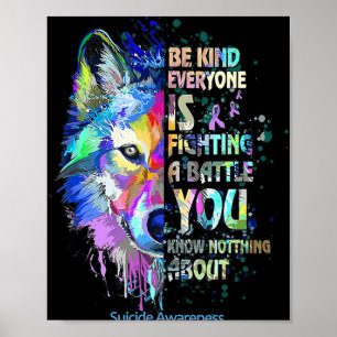 Zelfmoordbewustzijn moet je wel bewust zijn iedere poster