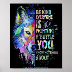 Zelfmoordbewustzijn moet je wel bewust zijn iedere poster