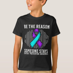 Zelfmoordbewustzijn Ondersteuning Zelfmoordprevent T-shirt