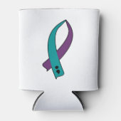 Zelfmoordbewustzijn Ribbon Blikjeskoeler (Voorkant)