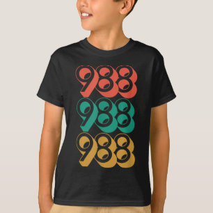 Zelfmoordbewustzijn - Shirt 988 - Zelfmoordprevent