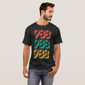 Zelfmoordbewustzijn - Shirt 988 - Zelfmoordprevent (Voorkant volledig)