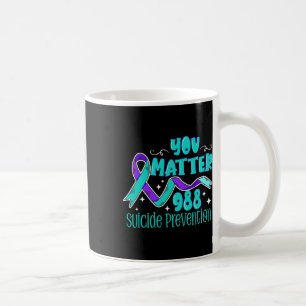 Zelfmoordbewustzijn - Shirt 988 - Zelfmoordprevent Koffiemok