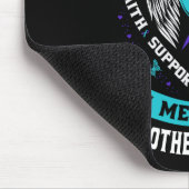 Zelfmoordbewustzijn Shirt moeder in de wet verdwen Muismat (Hoek)