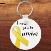 Zelfmoordbewustzijn Sleutelhanger (Voorkant)