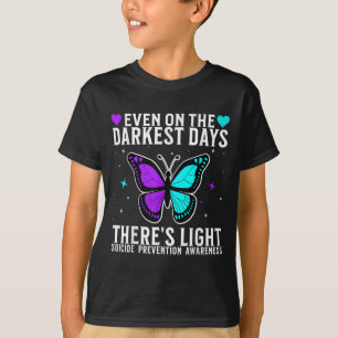 Zelfmoordbewustzijn Steun Zelfmoordpreventie Bewus T-shirt