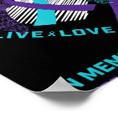 Zelfmoordbewustzijn ter nagedachtenis van mijn zoo poster (Hoek)