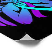 Zelfmoordbewustzijn Wings Angel Ribbon Happy Suppo Poster (Hoek)