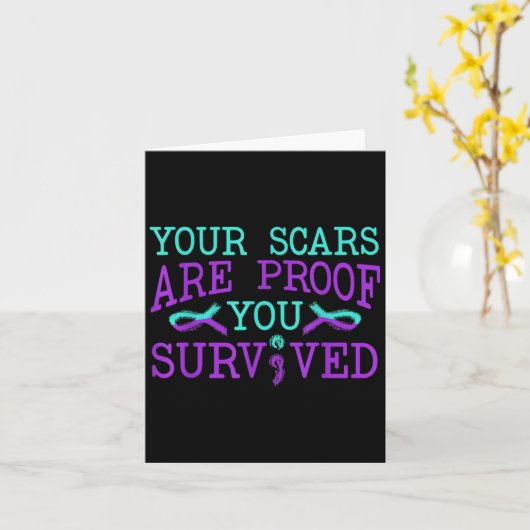 Zelfmoordbewustzijn Zelfmoordpreventie Steun Overl Kaart (Gele Bloem)