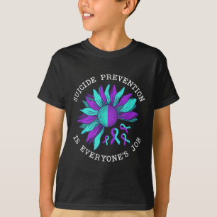 Zelfmoordbewustzijn Zelfmoordpreventie Steun Overl T-shirt