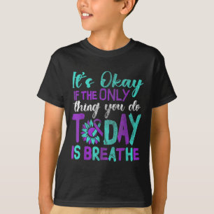 Zelfmoordbewustzijn Zelfmoordpreventie Steun Overl T-shirt