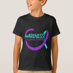 Zelfmoordbewustzijn Zelfmoordpreventie Steun Overl T-shirt