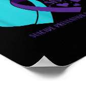 Zelfmoordbewustzijn Zus Liefdevolle Herinnering Ze Poster (Hoek)