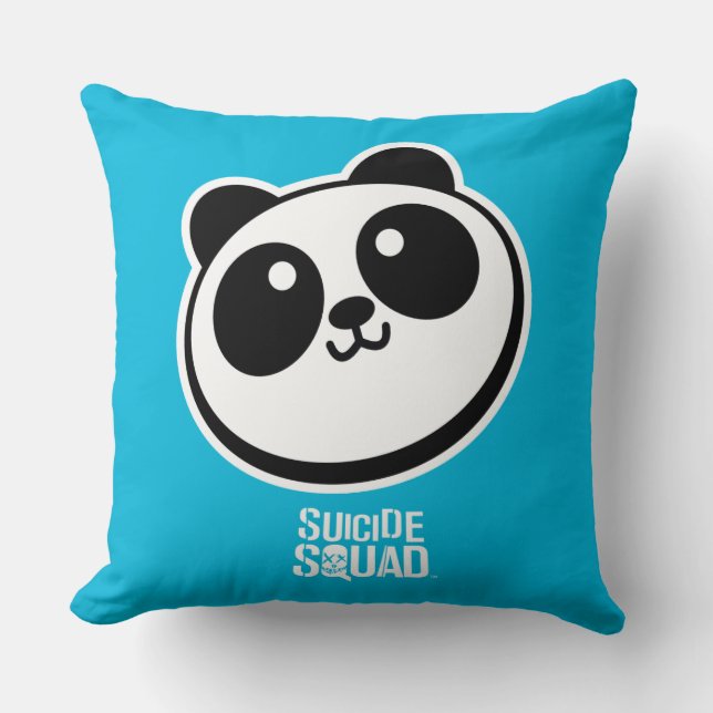 Zelfmoordcommando | Panda Purveyors Logo Kussen (Voorkant)