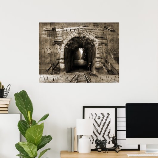 Zelfmoordgedachte Poster (Thuiskantoor)