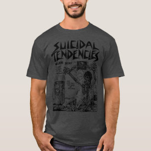 Zelfmoordneigingen Punk Flyer Tribute Design 1 T-shirt
