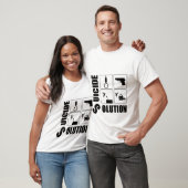 Zelfmoordoplossing T-shirt (Unisex)