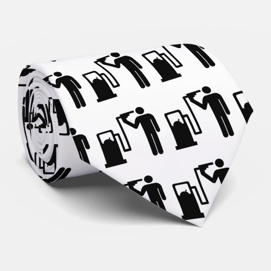 Zelfmoordpomper Stropdas (Opgerold)