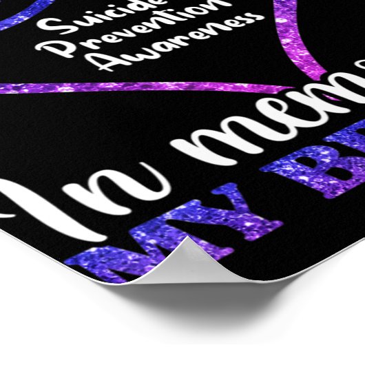 Zelfmoordpreventie 1 poster (Hoek)