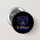 Zelfmoordpreventie 1 ronde button 5,7 cm (Voorkant /achterkant)