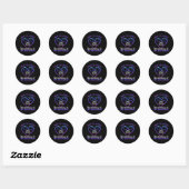 Zelfmoordpreventie 1 ronde sticker (Vel)