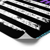 Zelfmoordpreventie Amerikaanse vlag Hoop Zelfmoord Poster (Hoek)