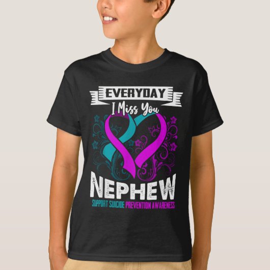 Zelfmoordpreventie Awareness Aunes T-shirt (Voorkant)