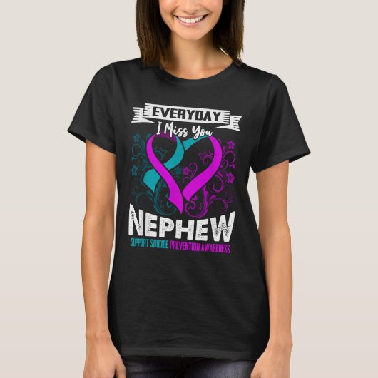 Zelfmoordpreventie Awareness Aunes T-shirt (Voorkant)
