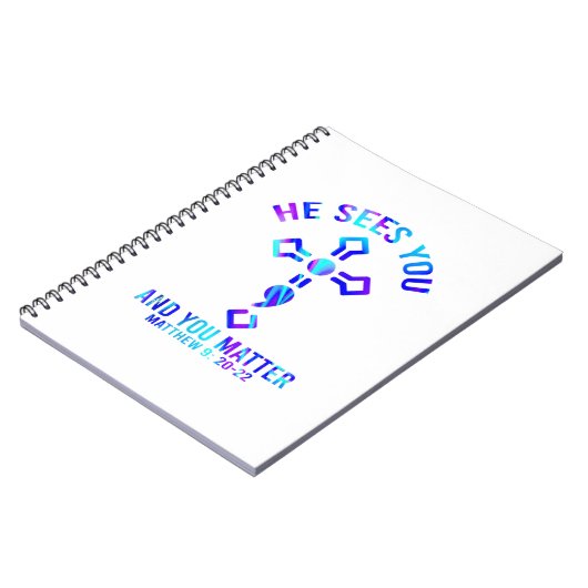 Zelfmoordpreventie Bewustheid Hij ziet dat je je a Notitieboek (Linkerzijde)