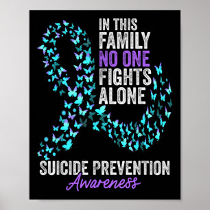 Zelfmoordpreventie Bewustheid Maand Butterflies Poster