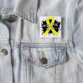 Zelfmoordpreventie Bewustmaking - Bestrijding van Vierkante Button 5,1 Cm (In situ)