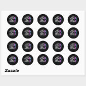 Zelfmoordpreventie Bewustmaking Familie Support Sp Ronde Sticker (Vel)