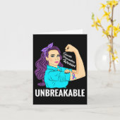 Zelfmoordpreventie Bewustmaking Geestelijke gezond Kaart (Gele Bloem)