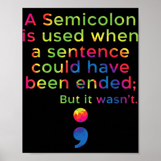 Zelfmoordpreventie Bewustmaking Geestelijke gezond Poster (Voorkant)