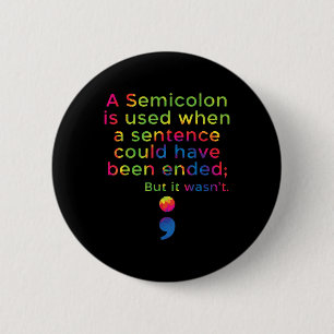 Zelfmoordpreventie Bewustmaking Geestelijke gezond Ronde Button 5,7 Cm