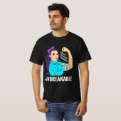 Zelfmoordpreventie Bewustmaking geestelijke gezond T-shirt (Voorkant volledig)