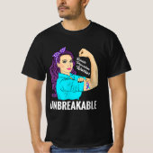 Zelfmoordpreventie Bewustmaking geestelijke gezond T-shirt (Voorkant)