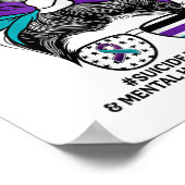 Zelfmoordpreventie Bewustmaking inzake geestelijke Poster (Hoek)
