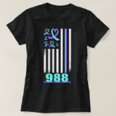 Zelfmoordpreventie Bewustmaking inzake geestelijke T-shirt (Design voorkant)