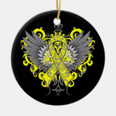 Zelfmoordpreventie Bewustmaking Keramisch Ornament (Voorkant)