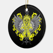 Zelfmoordpreventie Bewustmaking Keramisch Ornament (Links)